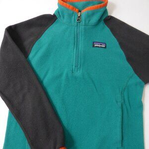 Patagonia Kids' Quarter Zip Fleece Pull-Over, Size 5 Years